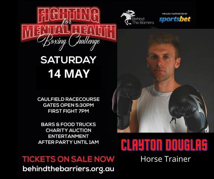 Clayton steps in the boxing ring for mental health