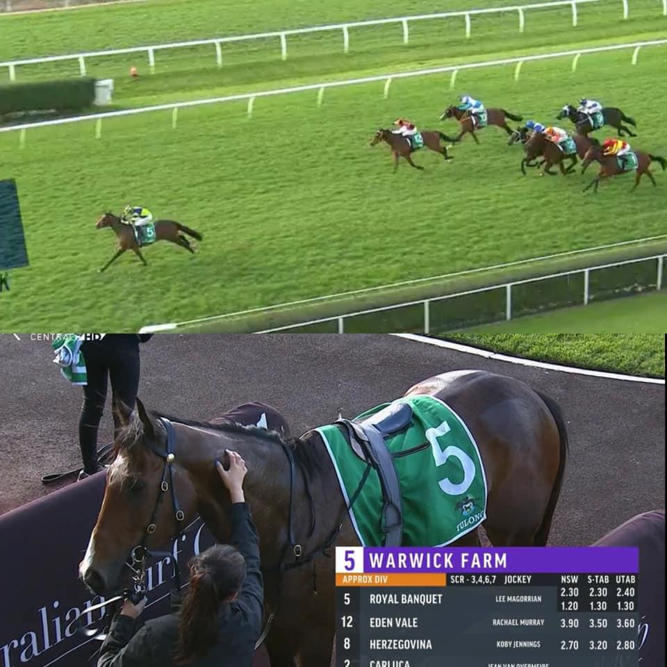 ROYAL BANQUET CLAIMS HIS FIRST CITY WIN